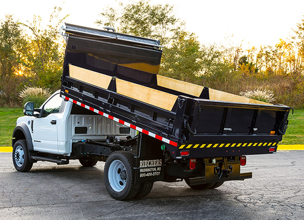 custom contractor truck bed