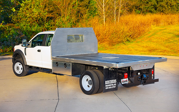 custom platform truck bed